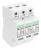 TRACON ESPD2-DC40-1000 - T2 DC típusú túlfeszültség levezető, cserélhető betéttel Ucpv: 1200V; In:20kA; Imax:40kA; Up:4kV