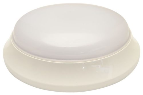 TRACON EVAE21NW - Műanyag búrás falon kívüli LED világítótest inverterrel 100-240 V,21/2 W,1600/140 lm,1 h,4000 K,IP54,D=400mm,EEI=F