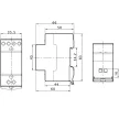 TRACON EVOBT24/1 - Biztonsági (csengő) transzformátor 230V/12-24V AC, Psmax.:15VA, Is:0,62A