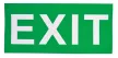 TRACON EXIT-02-J - Élvilágítós LED kijáratjelző ragasztható piktogramokkal 230V, 50Hz, 8×LED, 3h, 2,4V / 900mAh, Ni-Cd