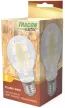 TRACON FILA6012NW - COG LED gömb fényforrás, átlátszó 230 VAC, E27, 12W, 1530 lm, A60, 4000K, EEI=E