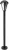 TRACON GARST8W - LED-es kerti állólámpa 230 VAC, 50 Hz, 8 W, 550 lm, 3000 K, IP54, 1m, EEI=G