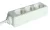 TRACON H3 - Hordozható elosztósáv, normál, fehér 3×SCHUKO, 1,5m, max.16A, 250VAC, 3680W, 3x1,0mm2, H05VV-F