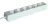 TRACON H6 - Hordozható elosztósáv, normál, fehér 6×SCHUKO, 1,5m, max.16A, 250VAC, 3680W, 3x1,0mm2, H05VV-F