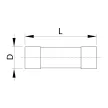 TRACON HB-22X58-100 - Hengeres biztosító gG 100A,500VAC,100kA,22x58