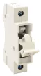 TRACON HBA-1P-20 - Szakaszolókapcsoló-biztosító hengeres bizt.hoz, maszkolható 20A, 8x32mm; Un=230V/400V