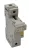TRACON HBA-1P-50 - Szakaszolókapcsoló-biztosító hengeres bizt.hoz, maszkolható 50A, 14x51mm; Un=230V/400V