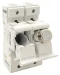 TRACON HBA-2P-100 - Szakaszolókapcsoló-biztosítóhengeres bizt.hoz, maszkolható 100A; 22x58mm; Un=230V/400V