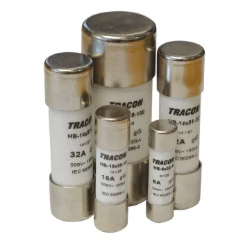   TRACON HBM-22X58-63 - Hengeres biztosító aM 63A,500V,100kA,22x58