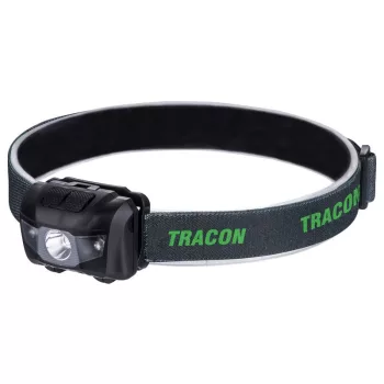   TRACON HL120E - Fejlámpa, elemes 3 W, 120 lm, 12 h, 3×AAA 1,5 VDC