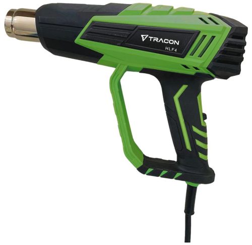 TRACON HLF4 - Hőlégfúvó 230V, 50Hz, 1000/2000W, 350/600°C
