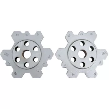   TRACON HX120B-FEJ - Présbélyeg HX120B présszerszámhoz, hatszögletű profil 10-120mm2