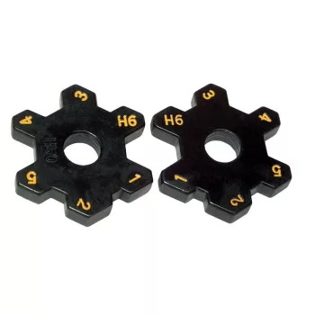   TRACON HX50B-FEJ - Présbélyeg HX50B présszerszámhoz, hatszögletű profil 6-50mm2