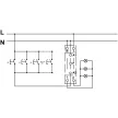 TRACON IMP-12 - Impulzusrelé 12VAC; 16A/230V