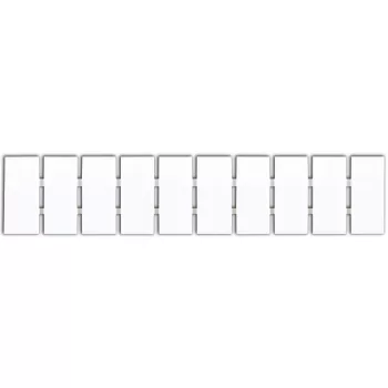   TRACON J5 - Jelölőlapka TSKA, TSKB sorozatkapocshoz, (10 modul), W=5mm TSKA2,5..,