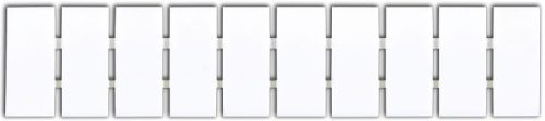 TRACON J5 - Jelölőlapka TSKA, TSKB sorozatkapocshoz, (10 modul), W=5mm TSKA2,5..,