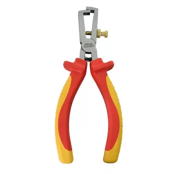   TRACON KB-1000 - Univerzális csupaszoló, 1000V-ra szigetelt, sárga-piros nyél AC 1000V, L=160mm, 230g