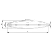 TRACON KET-6-25 - Öntőgyantás egyenes kábelösszekötő készlet 4×6-4×35mm2