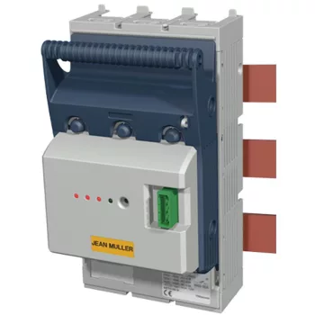   TRACON KETO-00-3/60AOUFES10 - Szakaszolókapcsoló-biztosító,gyűjtősínre, lapos csatlakozó 500VAC, 160A, 3P, NH00