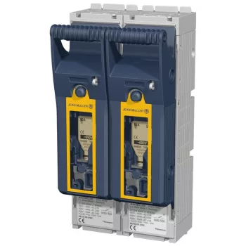   TRACON KETO-3-2/F - Szakaszolókapcsoló-biztosító,szerelőlapra, lapos csatlakozó 690VAC, 440VDC, 630A, 2P, NH3