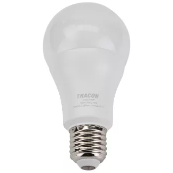   TRACON LAS6515W - Gömb burájú LED fényforrás SAMSUNG chippel 230V,50Hz,15W,3000K,E27,1490 lm,200°,A65,SAMSUNG chip, EEI=F