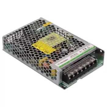   TRACON LDCV-150-12 - Fém házas LED meghajtó 90-264VAC/12VDC,150W,0-12,5A, IP20