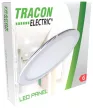 TRACON LED-DL-6NW - Beépíthető LED mélysugárzó, kerek, fehér 220-240 VAC, 6 W, 490 lm, D=118 mm, 4000 K, IP40, EEI=G