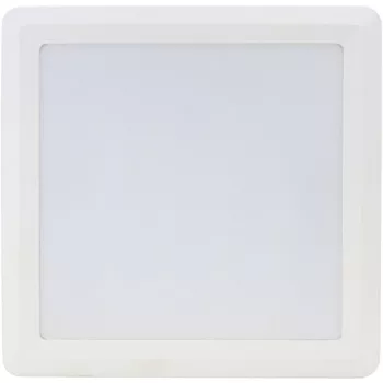   TRACON LED-DLNFS-12NW - Falon kívüli, négyzetes LED lámpatest SAMSUNG chippel 230 VAC, 12W, 960lm, D=170×170 mm, 4000 K, IP20, EEI=G