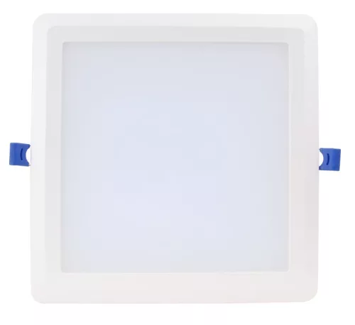 TRACON LED-DLNS-18NW - Kompakt beépíthető LED mélysugárzó SAMSUNG chippel 230 VAC, 18W, 1440lm, D=225×225 mm, 4000 K, IP20, EEI=G
