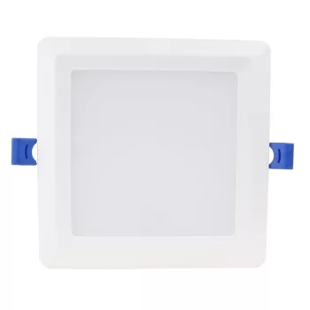   TRACON LED-DLNS-9NW - Kompakt beépíthető LED mélysugárzó SAMSUNG chippel 230 VAC, 9W, 720lm, D=150×150 mm, 4000 K, IP20, EEI=G