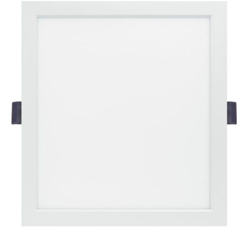 TRACON LED-DLNV-12NW - Védett, beépíthető LED mélysugárzó, négyzetes, fehér 220-240 VAC, 12 W, 4000 K, 1160 lm, IP44,D=174x174mm, EEI=F