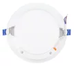 TRACON LED-DLS-12NW - Kompakt beépíthető LED mélysugárzó SAMSUNG chippel 230 VAC, 12W, 960lm, D=170 mm, 4000 K, IP20, EEI=G
