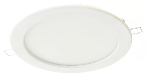 TRACON LED-DLV-12NW - Védett, beépíthető LED mélysugárzó, fehér 230 VAC, 12 W, 4000 K, 1160 lm, IP44, D=173mm, EEI=F