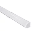 TRACON LEDSZPC - Alumínium profil LED szalagokhoz, sarok W=10mm, H=1m
