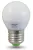 TRACON LG455W - LED fényforrás 230 VAC, 5 W, 2700 K, E27, 380 lm, 200°, G45, EEI=G