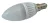 TRACON LGY5NW - Gyertya burájú LED fényforrás, tejüveg 230 V, 50 Hz, 5 W, 4000 K, E14, 380 lm, 180°, EEI=G