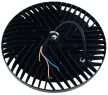 TRACON LHBE200W - LED csarnokvilágító, kültéri,UFO forma 220-240 VAC, 200W, 16000 lm, 4500 K, 30000 h, IP65, EEI=G