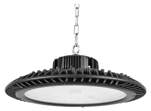 TRACON LHBU200W - LED csarnokvilágító, kültéri, UFO forma 90-265 V AC, 200 W, 26000 lm, 4500 K, IP65, EEI=E
