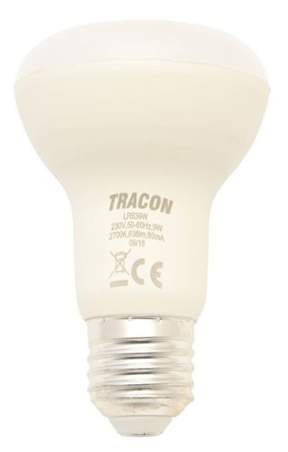 TRACON LR639NW - LED reflektorlámpa 230 V, 50 Hz, E27, 9 W, 638 lm, 4000 K, 120°, EEI=G