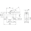 TRACON LS15GW-B - Helyzetkapcsoló, rugószáras 1xCO, 2A/230V AC-15, 0,3A/250V DC-13, 48mm, IP00