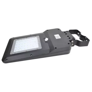   TRACON LSLS40W - Napelemes LED utcai világítótest mozgásérzékelővel 40 W, 4000 K, 4800 lm, IP65, 9,6 V, 12 Ah
