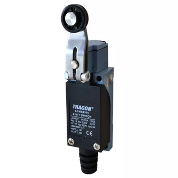   TRACON LSME8104 - Helyzetkapcsoló, lengőkar-görgő 1xNO+1xNC, 2A/230V AC-15, 0,3A/250V DC-13, 30mm, IP65