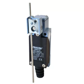   TRACON LSME8107 - Helyzetkapcsoló, billenőkar-pálca 1xNO+1xNC, 2A/230V AC-15, 0,3A/250V DC-13, 0-100mm, IP65