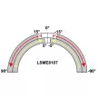 TRACON LSME8107 - Helyzetkapcsoló, billenőkar-pálca 1xNO+1xNC, 2A/230V AC-15, 0,3A/250V DC-13, 0-100mm, IP65