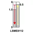 TRACON LSME8112 - Helyzetkapcsoló, nyomógörgős 1xNO+1xNC, 2A/230V AC-15, 0,3A/250V DC-13, IP65