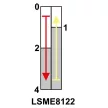 TRACON LSME8122 - Helyzetkapcsoló, nyomógörgős 1xNO+1xNC, 2A/230V AC-15, 0,3A/250V DC-13, 90°, IP65