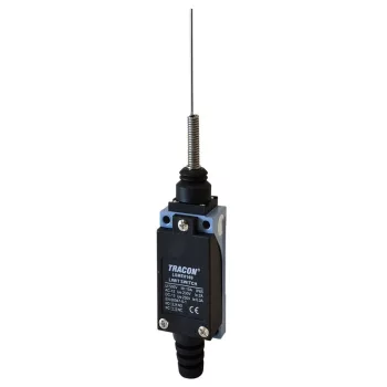   TRACON LSME8169 - Helyzetkapcsoló, rugószáras (acél) 1xNO+1xNC, 2A/230V AC-15, 0,3A/250V DC-13, 97mm, IP65