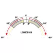 TRACON LSME8169 - Helyzetkapcsoló, rugószáras (acél) 1xNO+1xNC, 2A/230V AC-15, 0,3A/250V DC-13, 97mm, IP65
