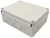 TRACON MED25209 - Elektronikai doboz, világos szürke, teli fedéllel 250×200×90, IP67