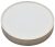 TRACON MFDS16W - Műanyag búrás falon kívüli LED lámpatest ezüst peremmel 230 V, 50 Hz, 16 W, 1200 lm, 3000 K, D=205mm,EEI=G